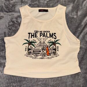 Crop tank top